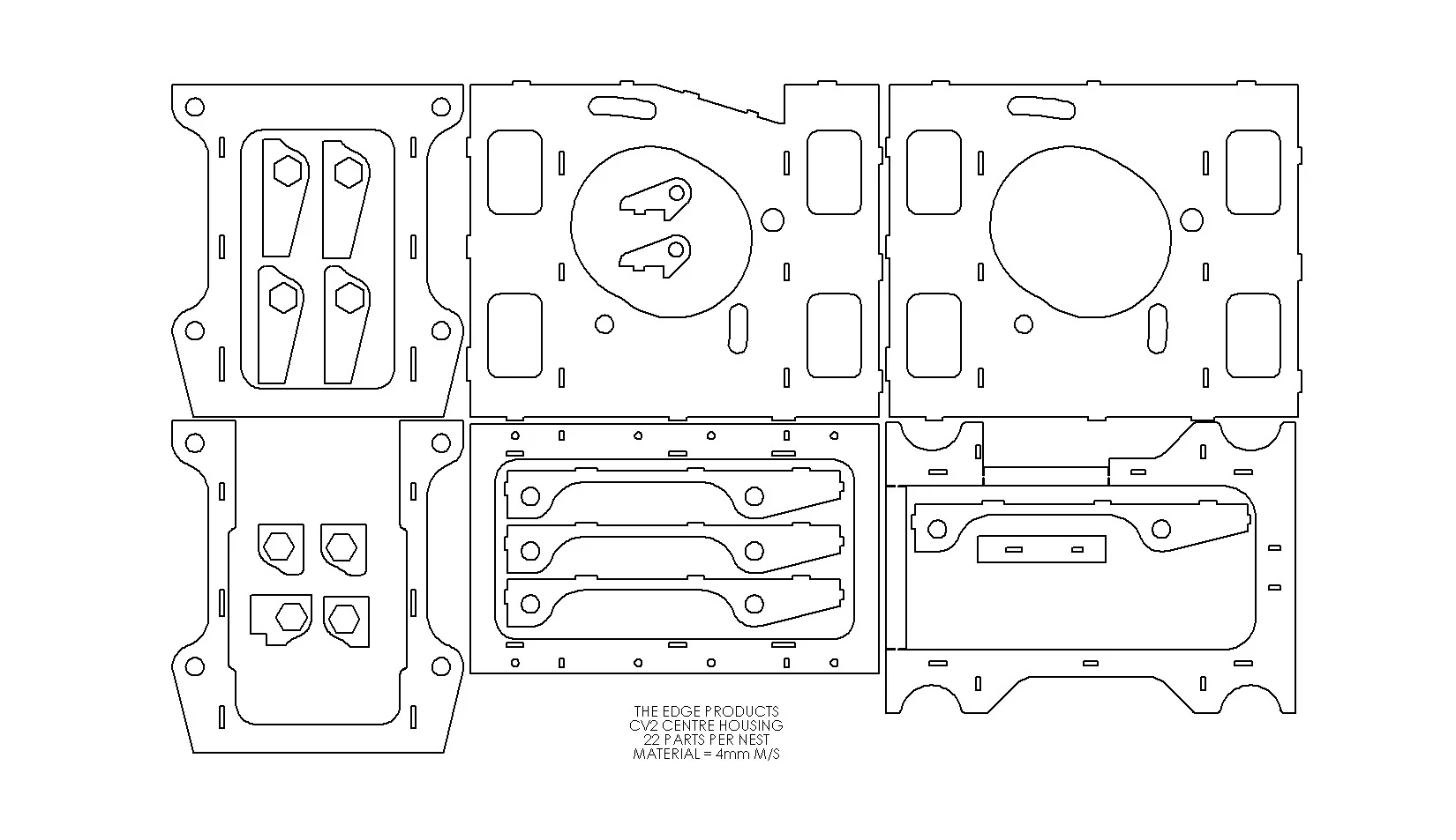 Barracuda R Chassis Laser Files - Image 3