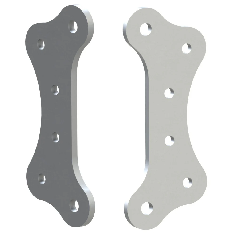 CV2 Upright caliper mount plates