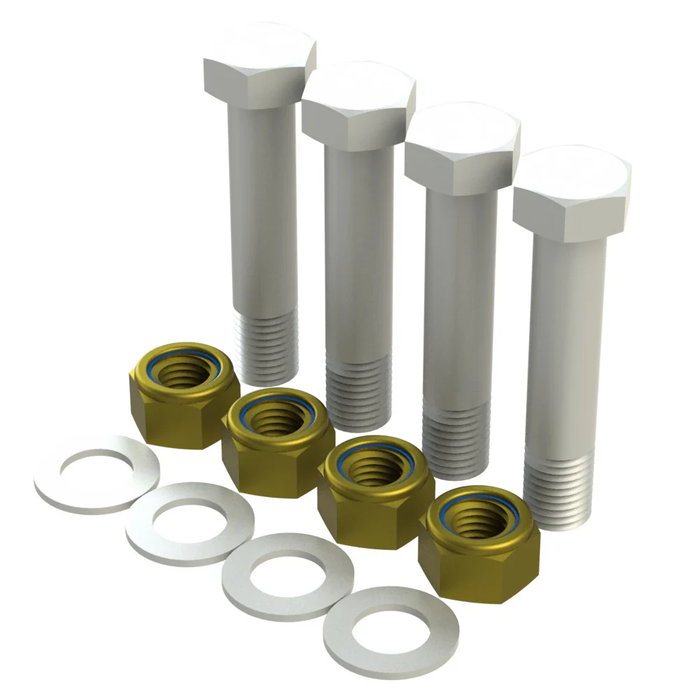 Lower front arm pivot bolts