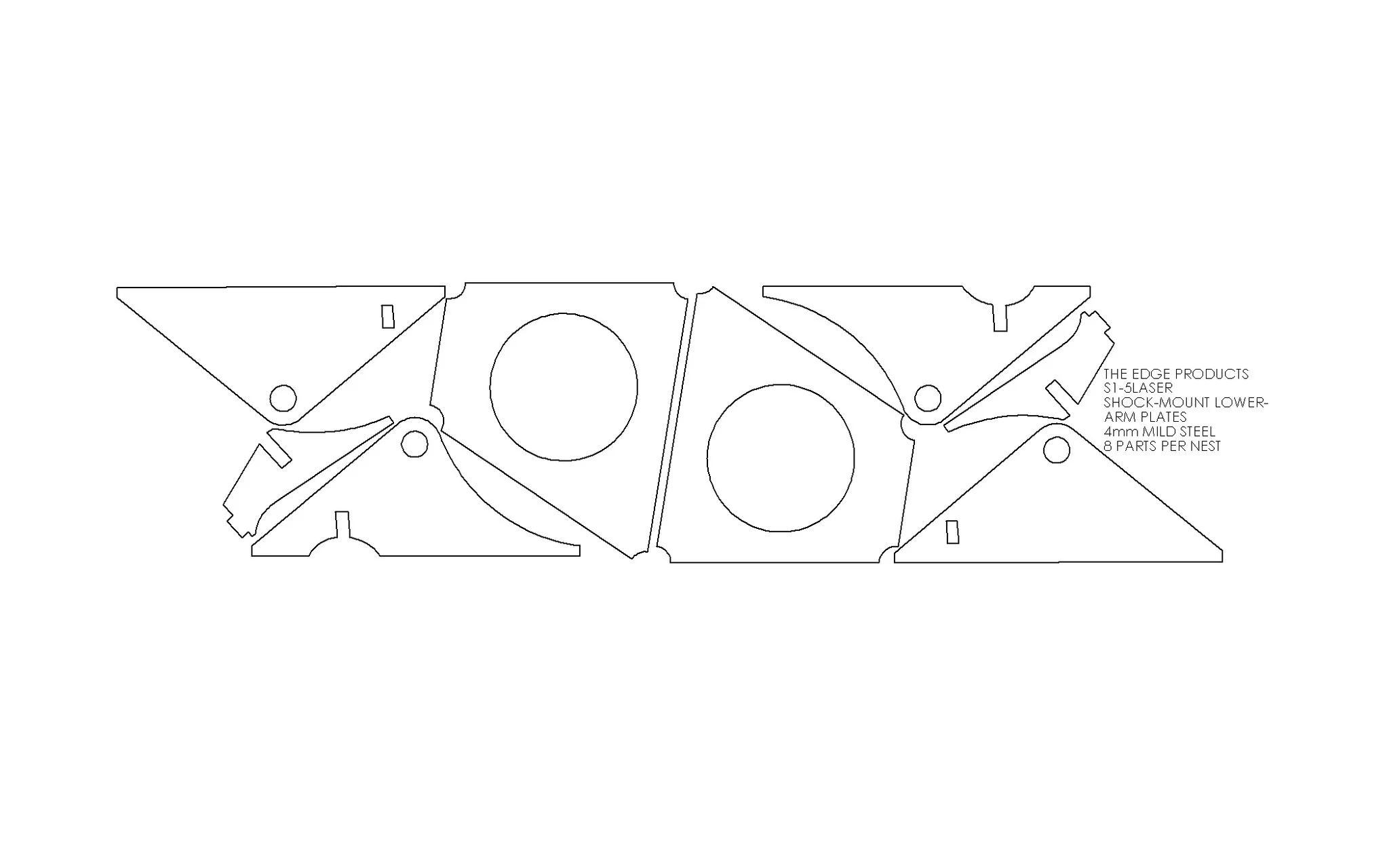 S1 Rear Suspension (suit Piranha III) Laser Files - Image 4