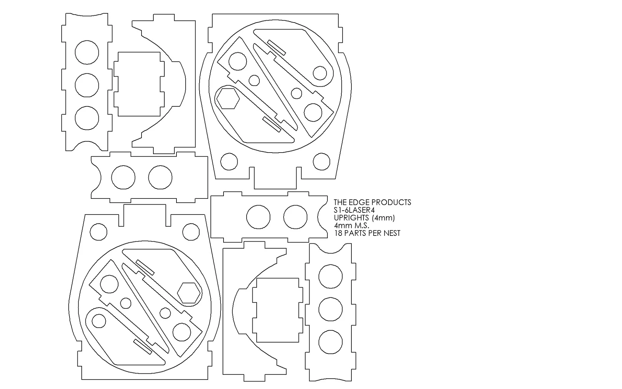 S1 Rear Suspension (suit Piranha III) Laser Files - Image 5